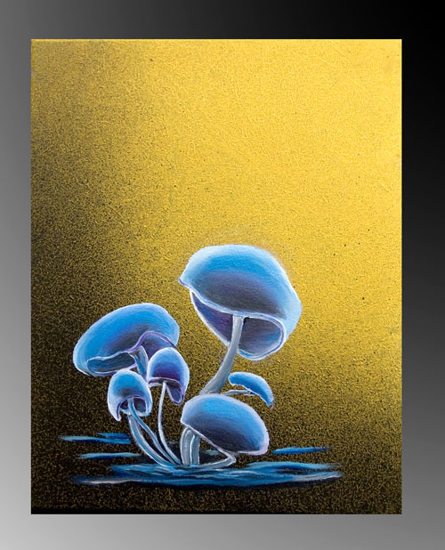 blue-mushroom