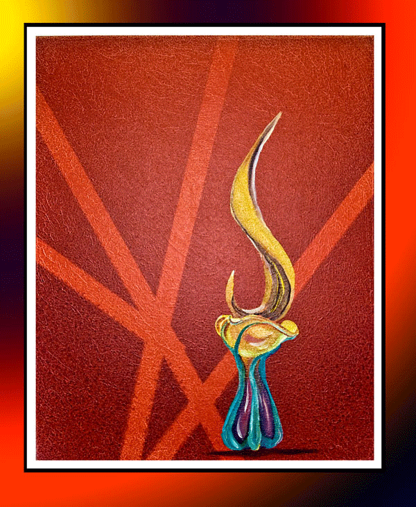 Ggass-painting
